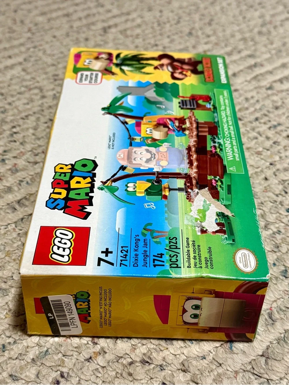 LEGO Super Mario DIXIE KONG'S JUNGLE JAM Expansion 71421 Donkey Kong New Sealed